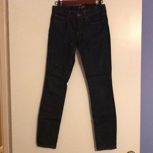 Lucky brand dark wash skinny jeans